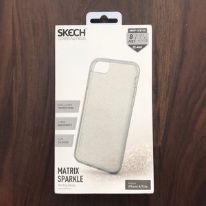 NWT iPhone 6, 6s, 7 & 8 SKECH Matrix Sparkle Case